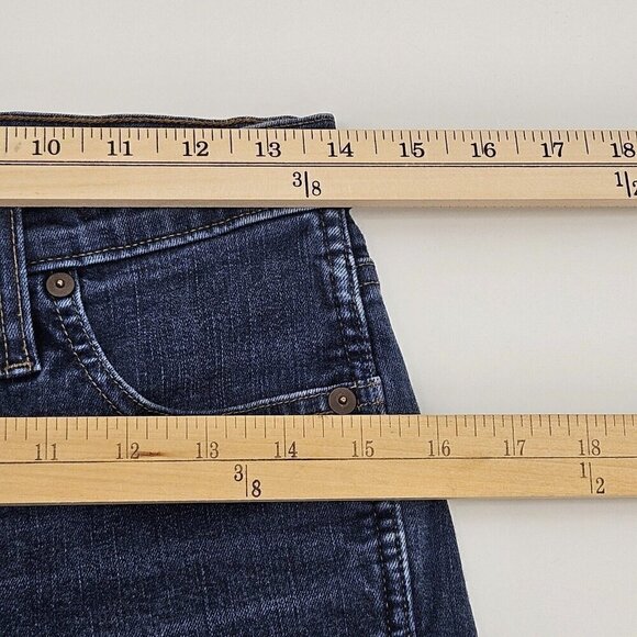 Madewell 10" High Riser Skinny Skinny Jeans Dark Wash Women’s Size 28 Denim - Picture 7 of 9